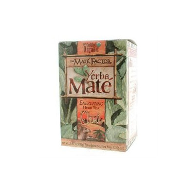 Mate Factor - Organic Yerba Mate Energizing Herb Tea Chai - 20 Tea Bags