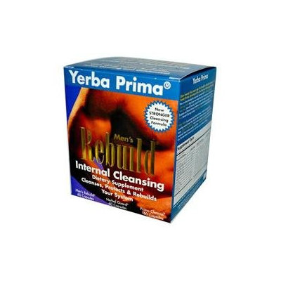 Yerba Prima Men's Rebuild Internal Cleansing System, 1 kit