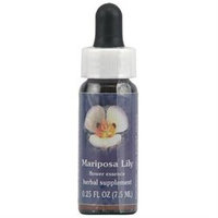 Flower Essence Mariposa Lily Supplement Dropper - 0.25 fl oz