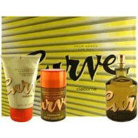 Curve By Liz Claiborne For Men. Gift Set (Cologne Spray 4.2 Oz + Skin Soother 4.2 Oz + Deodorant Stick 2.6 Oz ).