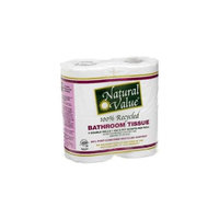 Natural Value BG16227 Natural Value 400Ct-Roll Bth Tissue - 12x4Pack