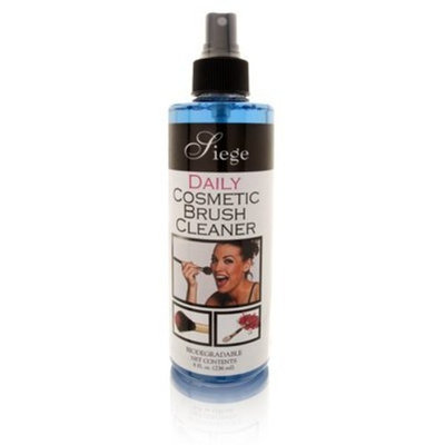 Siege Daily Cosmetic Brush Cleaner 236ml/8oz