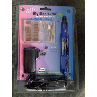 MY MANICURIST ® MAXIM Nail Drill Grinder PRO Powerful Electric Nail File w/ Bits Acrylics Gels, complete. Manicuring, pedicuring, or removal of calluses. Dremel bits compatible