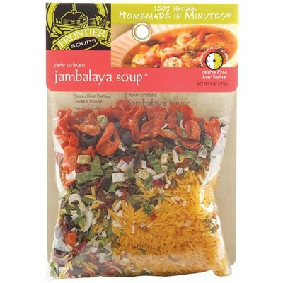 Frontier Soups Homemade In Minutes New Orleans Creole Jambalaya Soup, 6.0-Ounce Bags (Pack of 4)