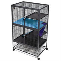 Midwest Pets Ferret Nation Accessories Bottom Pan Cover in Teal and Purple
