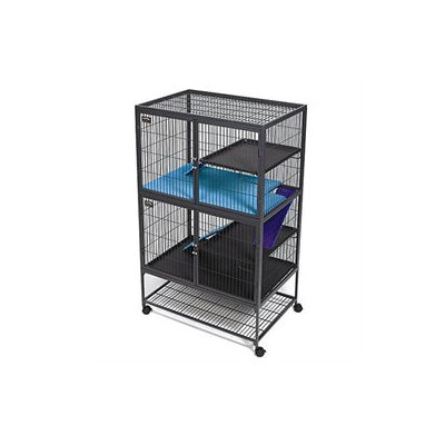Midwest Pets Ferret Nation Accessories Bottom Pan Cover in Teal and Purple