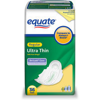 Equate Pads Ultra Thin Regular