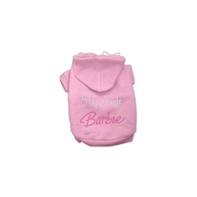 Mirage Pet Products 54-09 XLPK Step Aside Barbie Hoodies Pink XL - 16