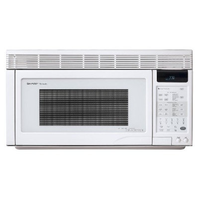 Sharp 1.1 Cu. Ft. 850W Over the Range Convection Microwave - White