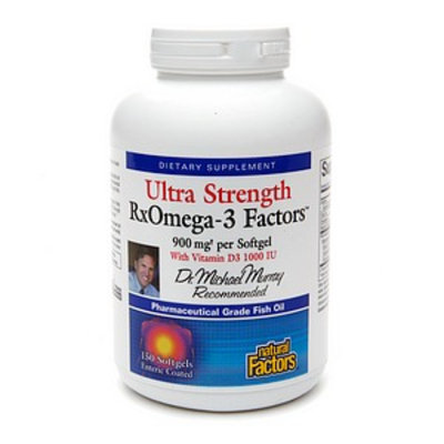 Natural Factors Ultra Strength RxOmega-3 Factors