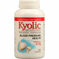 Kyolic Aged Garlic Extract Blood Pressure Health Formula 109 160 Capsules