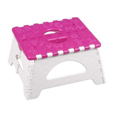 Munchkin Folding Step Stool, Blue