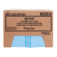 Chix Food Service Towels, 13 inches x 21 inches, Blue, 150 towels per Case, Sold by the Case