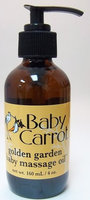 Golden Garden Baby Massage Oil Wild Carrot Herbals 4 oz Oil