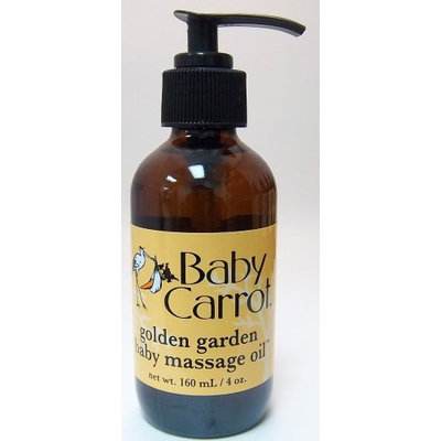 Golden Garden Baby Massage Oil Wild Carrot Herbals 4 oz Oil