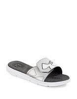 Under Armour ClutchFit Force Slide Sandals-WHITE/BLACK-11