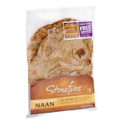 Stonefire Naan Whole Grain All Natural