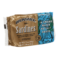 Brunswick Sardines in Spring Water No Salt Added