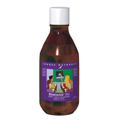 Source Naturals ArcticPure Attentive Child DHA Liquid, 6.76 Fluid Ounce Glass Bottle