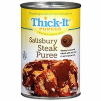 Thick-It Puree: Salisbury Steak, Size:(1 case: 12 x 15 oz. cans)