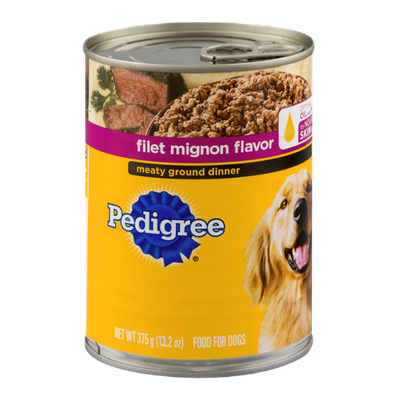 Pedigree® Filet Mignon Flavor Meaty Ground Dinner Food for Dogs