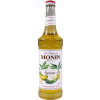 Monin Flavored Syrup, Banana, 33.8-Ounce Plastic Bottle (1 liter)