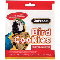 Zupreem Large Bird Cookies - Cranberries and Cinnamon Flavor - 4 oz.