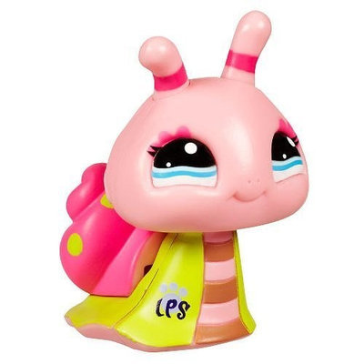 Hasbro Littlest Pet Shop Walkables Figure #2125 Snail