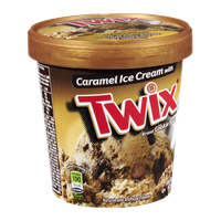 Twix Cookie Bars Caramel Ice Cream