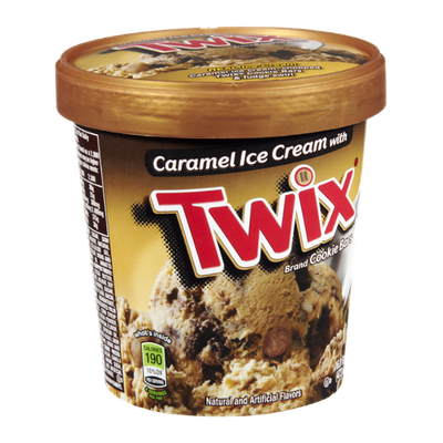 Twix Cookie Bars Caramel Ice Cream