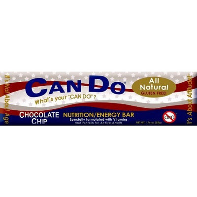 Can Do Kid Can Do Chocolate Chip Bar, 1.76-Ounce (Pack of 10)