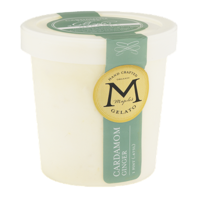 Maple's Organics Gelato Cardamom Ginger