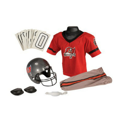 Franklin Sports NFL Buccaneers Deluxe Uniform Set - Medium