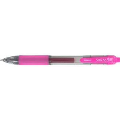 Zebra 46870 Gel Pen Retractable Medium Point .7mm Fuschia