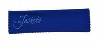 Lens Jackets LLC cbmcl81815 Lens Jackets Cleaning Cloths - Medium Cobalt Blue
