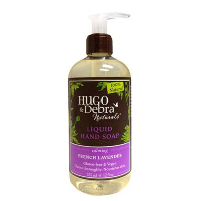Hugo & Debra Naturals Liquid Hand Soap, French Lavender, 12 fl oz