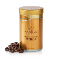 Godiva Milk Chocolate Pretzel Tin