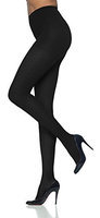 Sigvaris Allure 712PLSW99 20-30 Mmhg Large Short Panty Hose For Women Black
