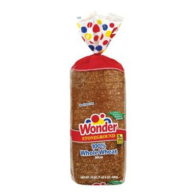 Wonder Stoneground Whole Wheat Bread 24-oz.