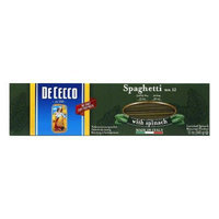 Dececco Spaghetti With Spinach 12-Ounce -Pack of 12