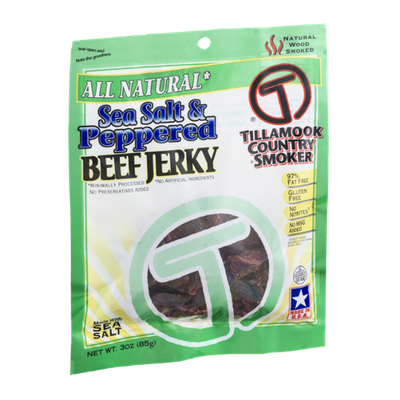 Tillamook Country Smoker Sea Salt & Peppered Beef Jerky