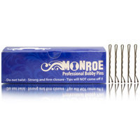 Monroe Brush Monroe Professional Bobby Pins Black 1 Pound