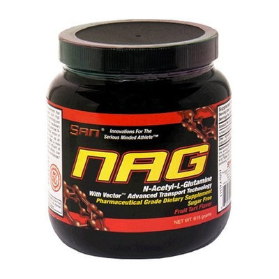 San Nutrition SAN N-Acetyl-L-Glutamine with Vector Advanced Transport Technology, Fruit Tart, 615 grams
