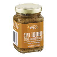 Simply Enjoy Sweet Bourbon Stone-Ground Mustard