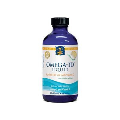 Nordic Naturals Omega-3D - lemon, 8 oz. ( Multi-Pack)