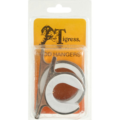 Tigress Premium Rod Hangers Polished Stainless Steel