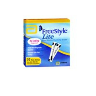 Abbott FreeStyle Lite Test Strips, 50 ct.