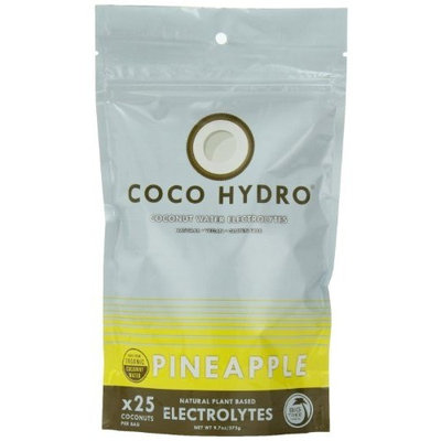 Big Tree Farms Coco Hydro Instant Coconut Water, Pineapple, 9.7-Ounce Package
