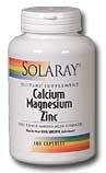 Solaray Cal/Mg/Zinc Supplement