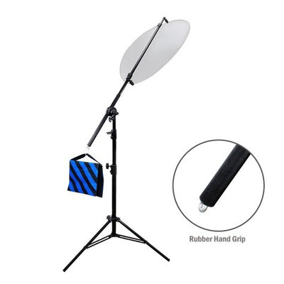LimoStudio Photo Studio Lighting Reflector Arm Stand Reflector Stand Holder Boom Arm, AGG812